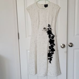 Sachin and Babi Noir white /ivory dress size 2